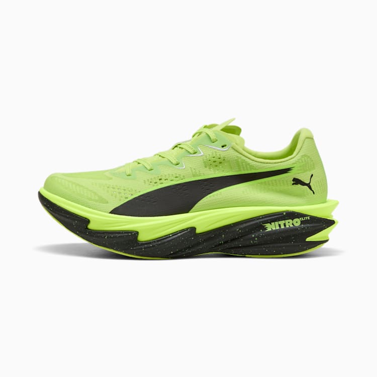 Deviate NITRO™ Elite 4 Women's Road Running Shoes, Sunny Lime-PUMA Black