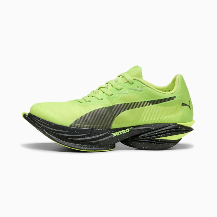 FAST-R NITRO™ Elite 3 Women's Road Running Shoes, Sunny Lime-PUMA Black